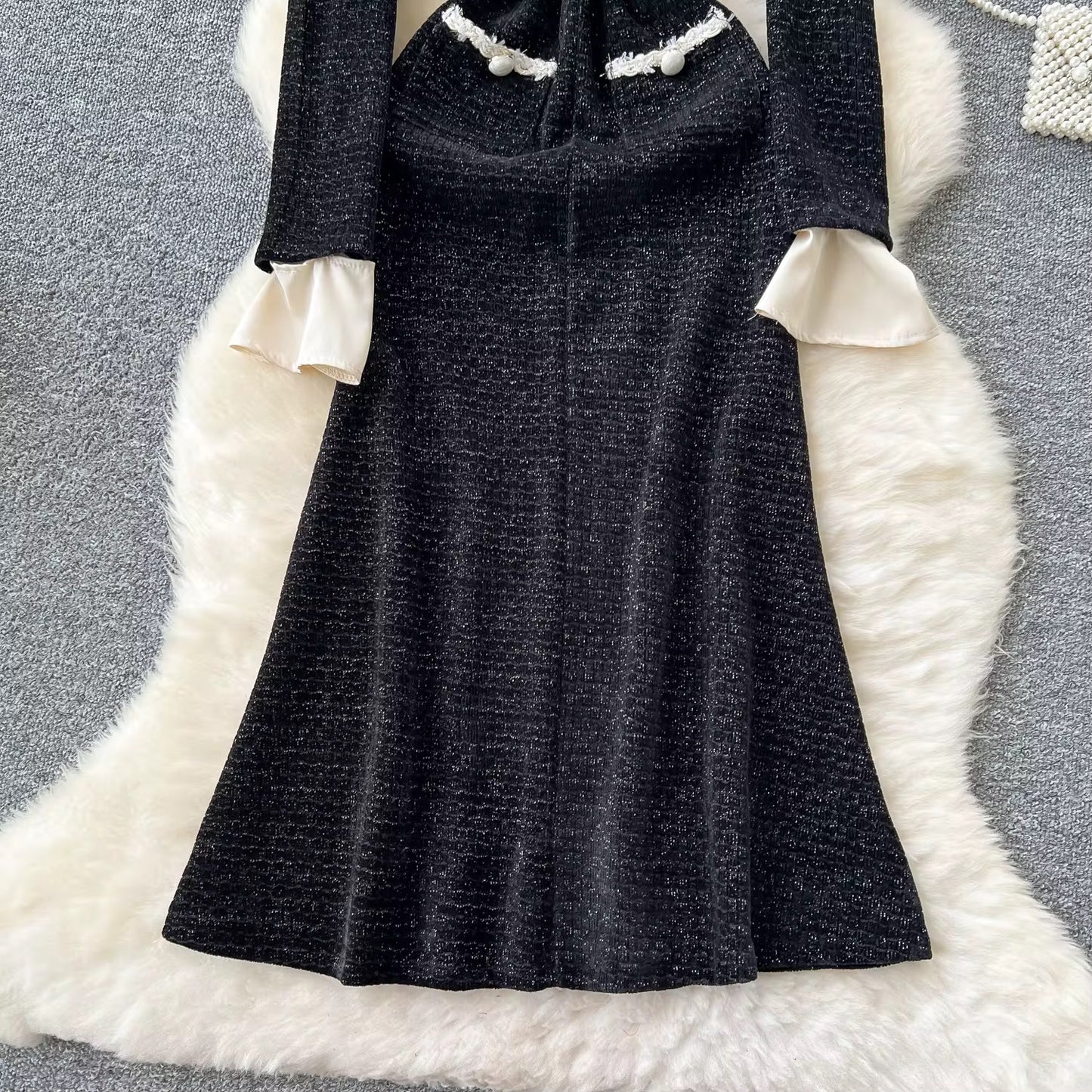Annelise Tweed Dress