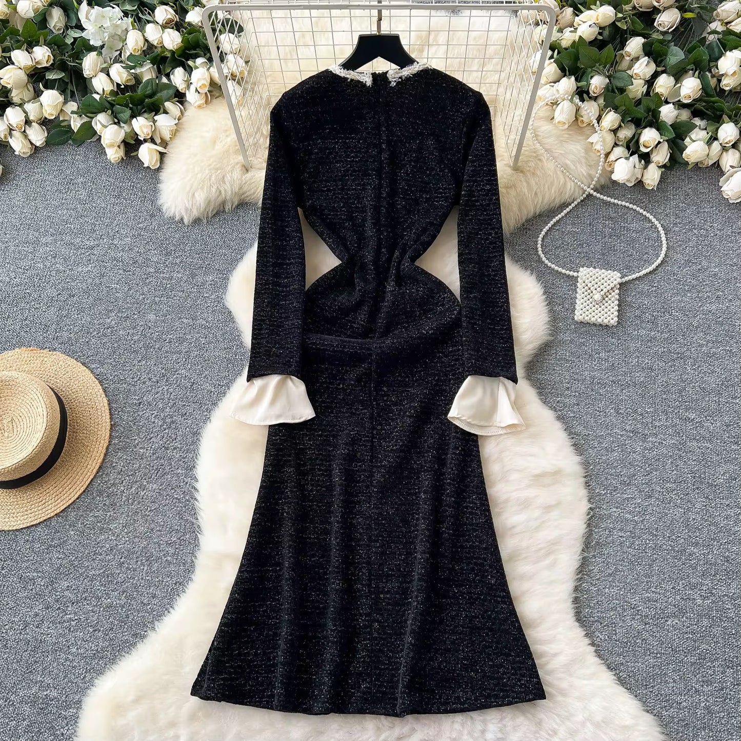 Annelise Tweed Dress